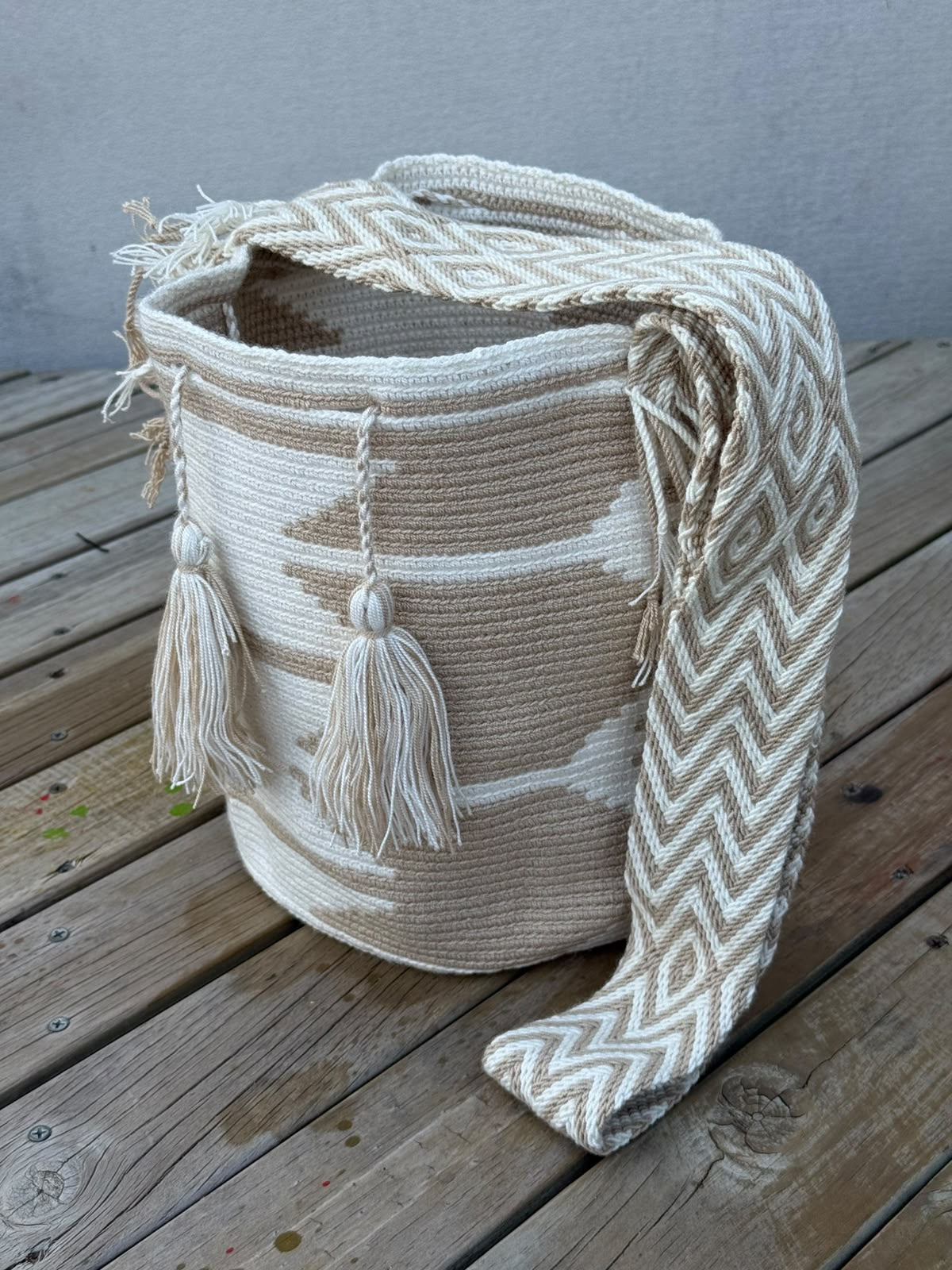 Mochila GRANDE Tonos Tierra (31x28)