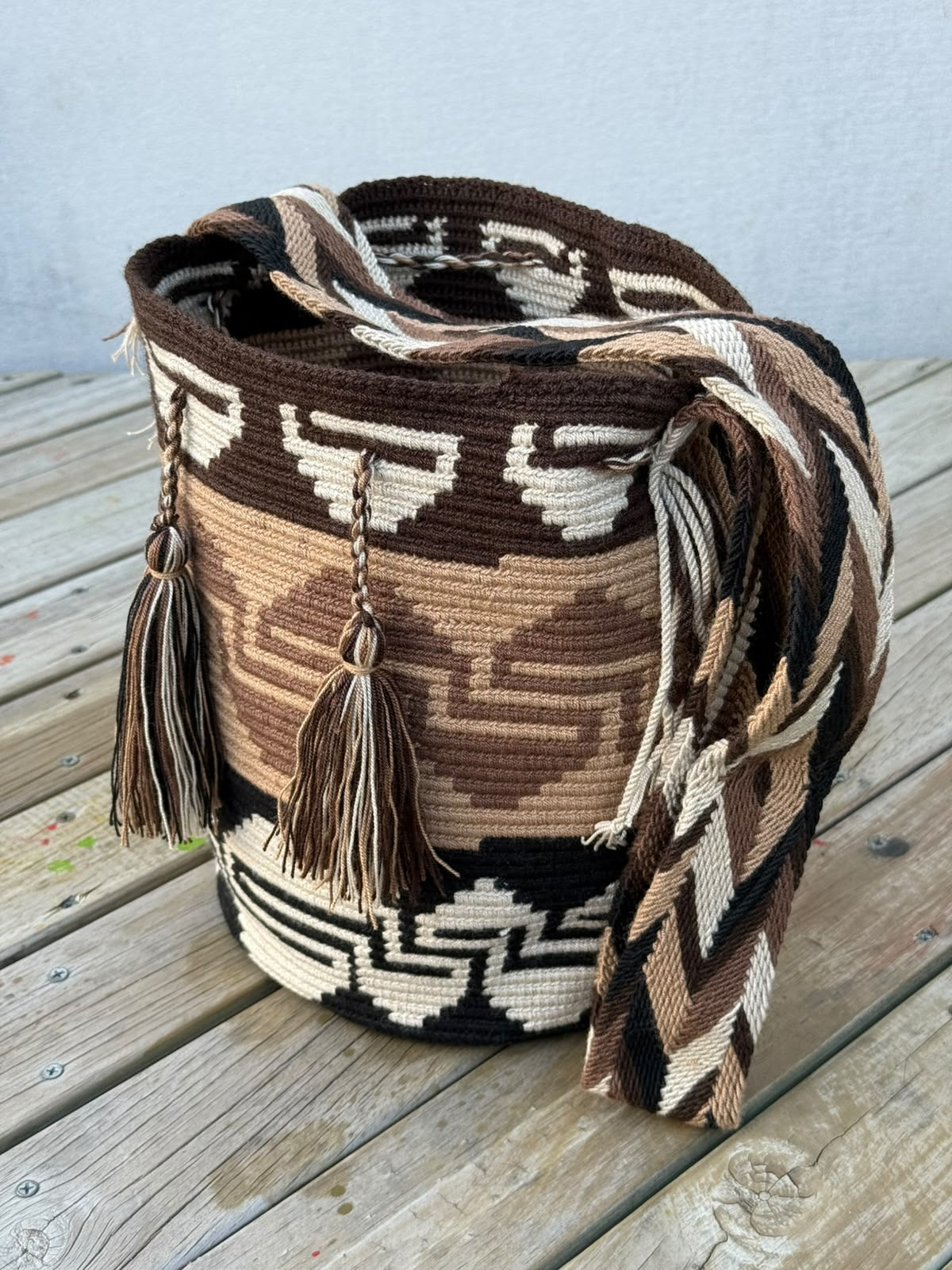 Mochila GRANDE Tonos Tierra (31x28)