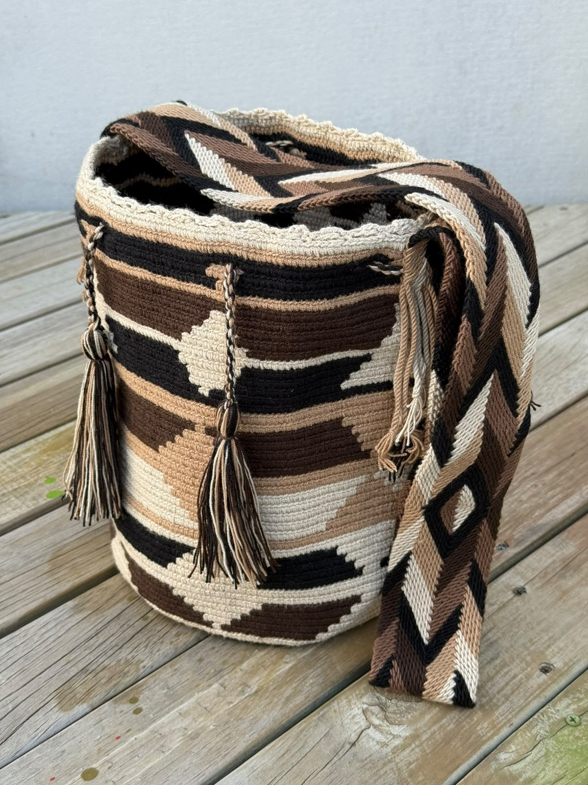 Mochila GRANDE Tonos Tierra (31x28)